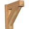 Ekena Millwork Traditional Rough Sawn Craftsman Outlooker, Western Red Cedar, 6"W x 18"D x 18"H OUT06X18X18TRA04RWR - alternate 1